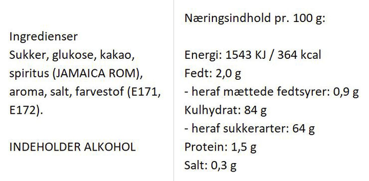 SMAGFULD by Almuegaarden Fyldte bolcher med smag af rom og chokolade (indeholder alkohol) Brun