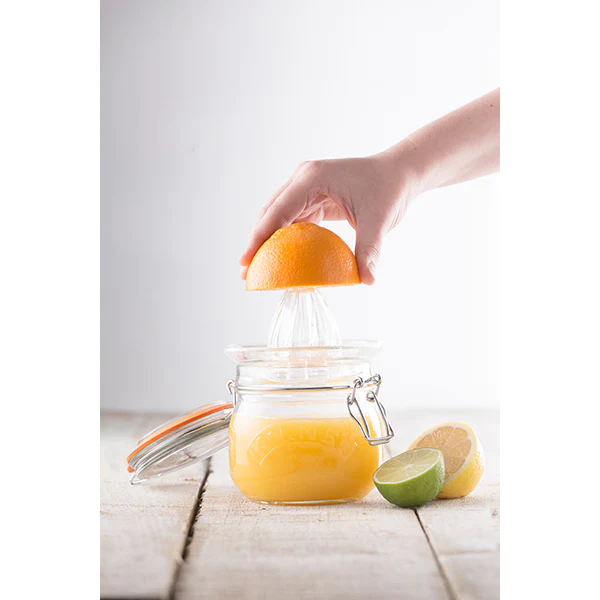 Presse agrume et bocal de conservation en verre 500 ml Kilner