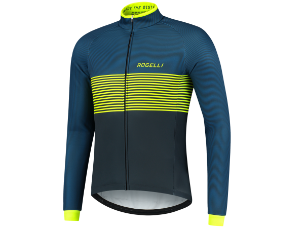 Rogelli Boost Vinterjakke, Blue/Fluor