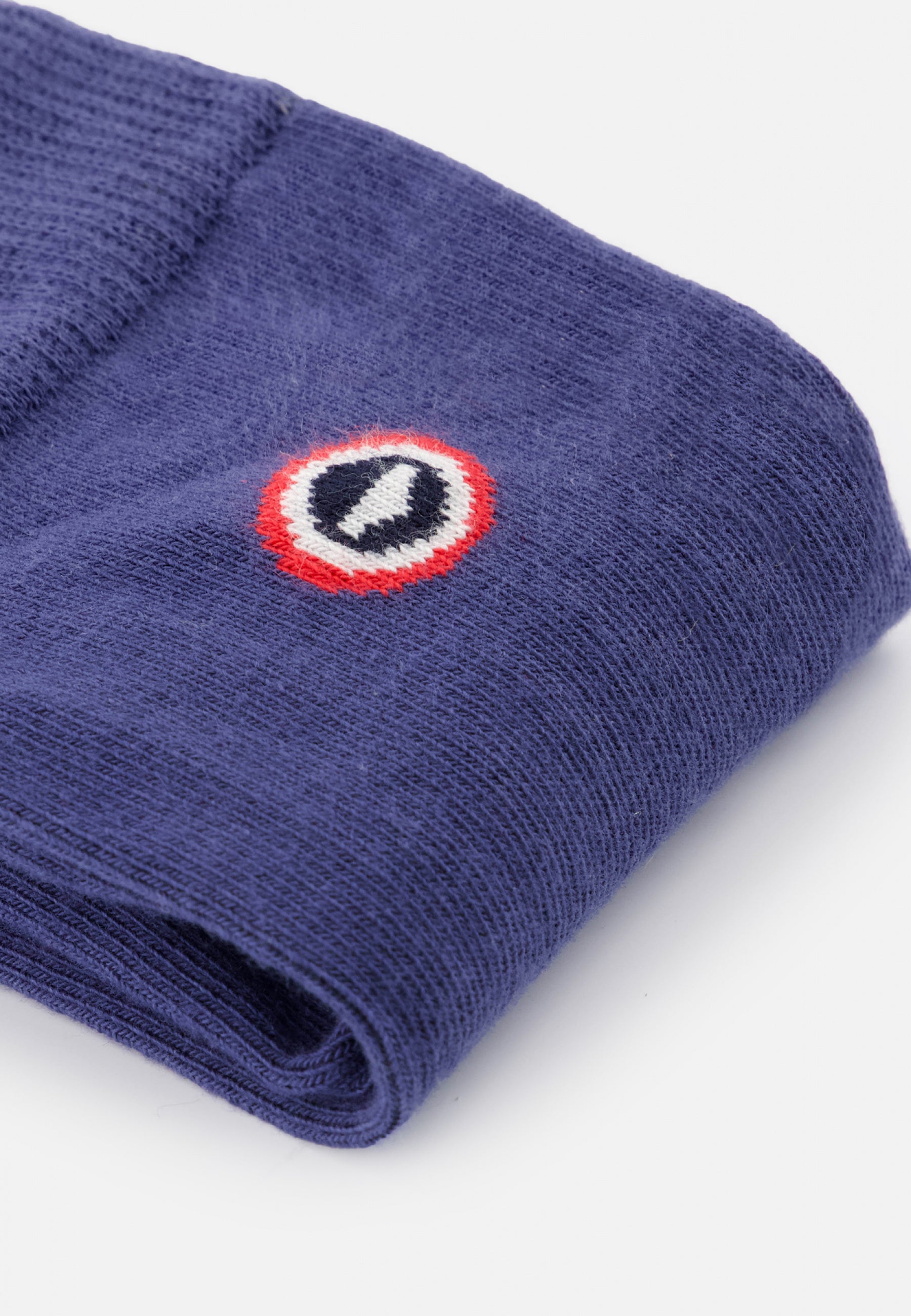 Chaussettes mi-hautes-Lucas Uni Acier