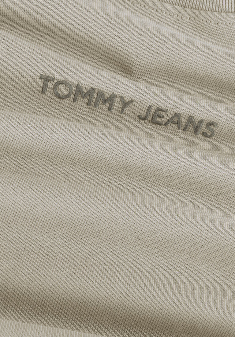 TOMMY JEANS groene tommy jeans t-shirt tjm reg s new classics tee ext