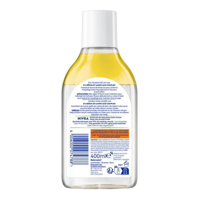 Nivea Micellair Water Glow 400 ML