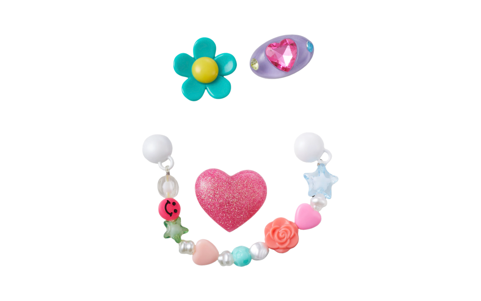 Crocs Jibbitz Trendy Jewelry Schuhanstecker 5er Pack