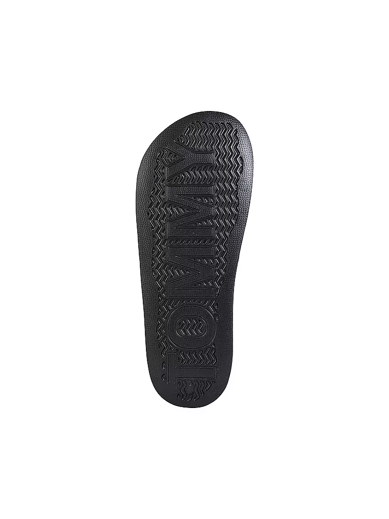 TOMMY JEANS Badeschuhe - Slides schwarz