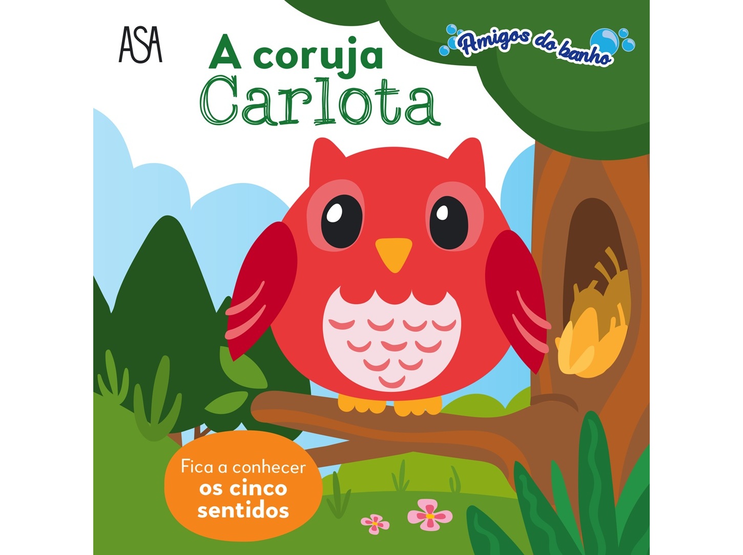 LIVRO AMIGOS DO BANHO - A CORUJA CARLOTA