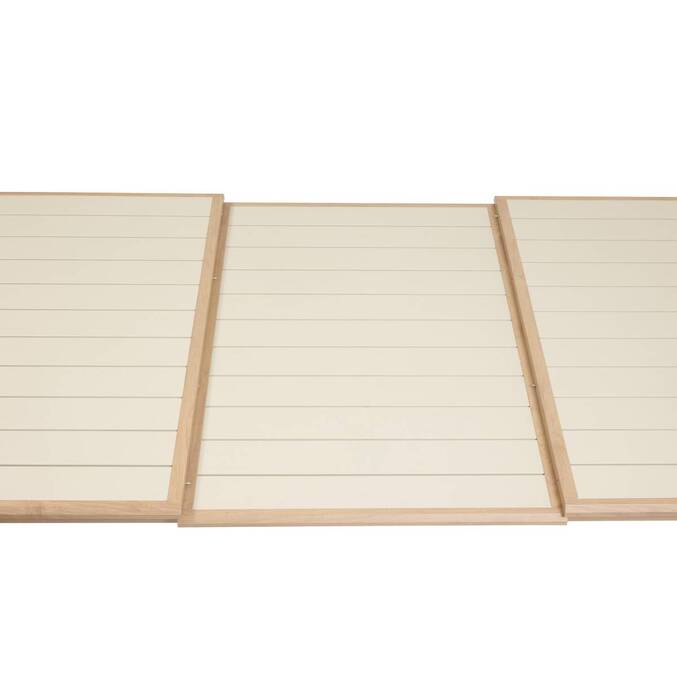 Table de jardin extensible rectangulaire AXIOME Argile / Honey