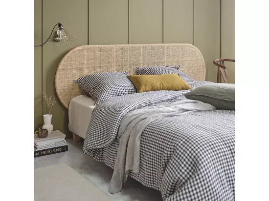 Tête de lit en rotin naturel 180 cm
