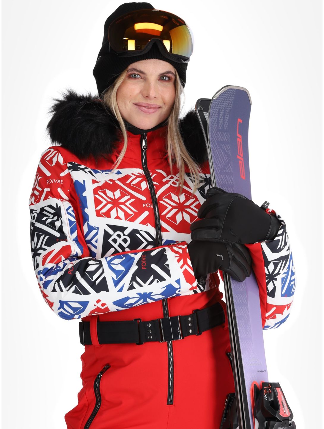 Traditional 24PBH0831/WO/P ski overall dames