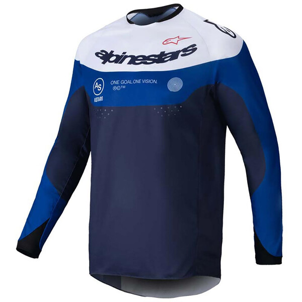 Alpinestars - Maillot Pro-Dura Navy / Bleu / Blanc