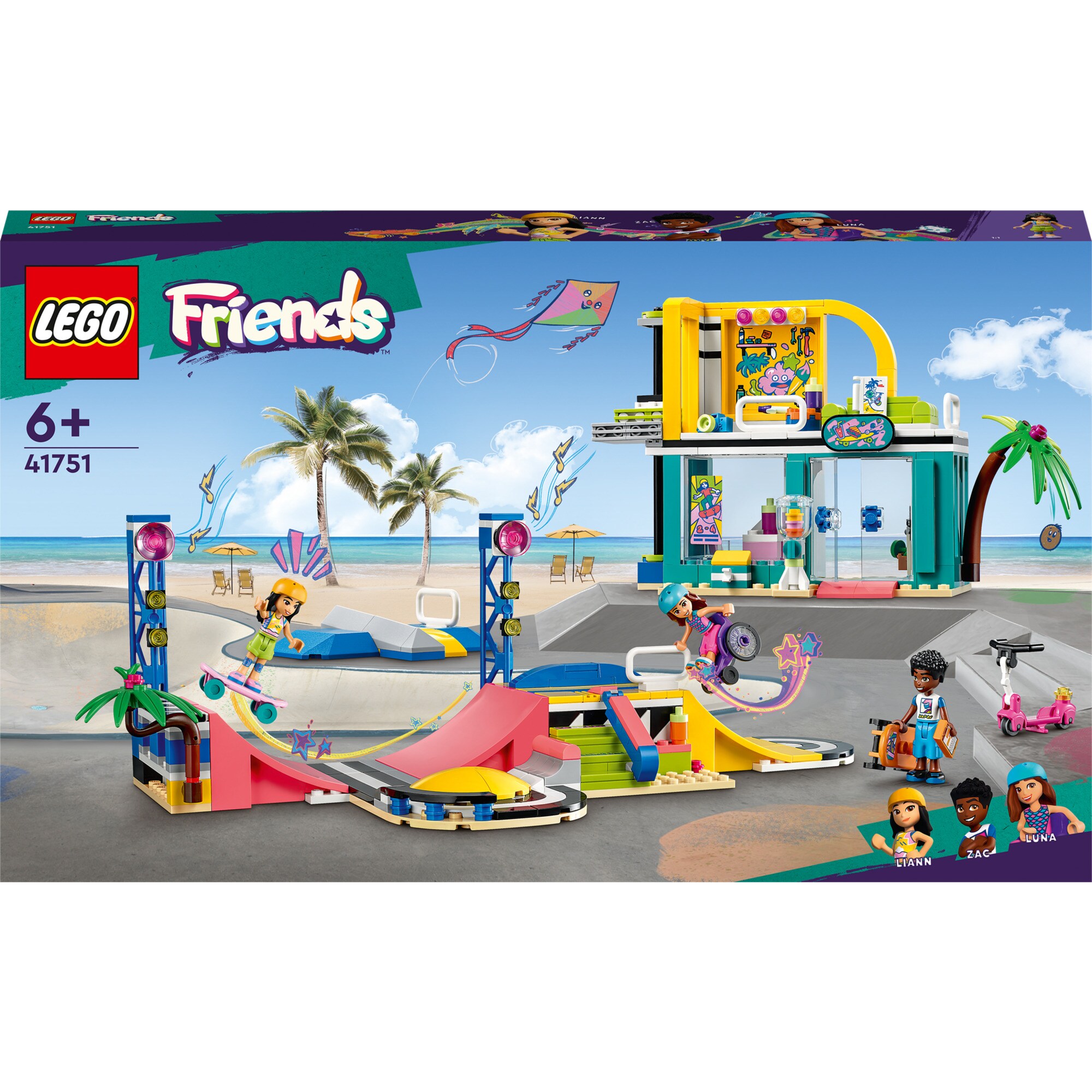 LEGO Konstruktionsspielzeug Friends Skatepark