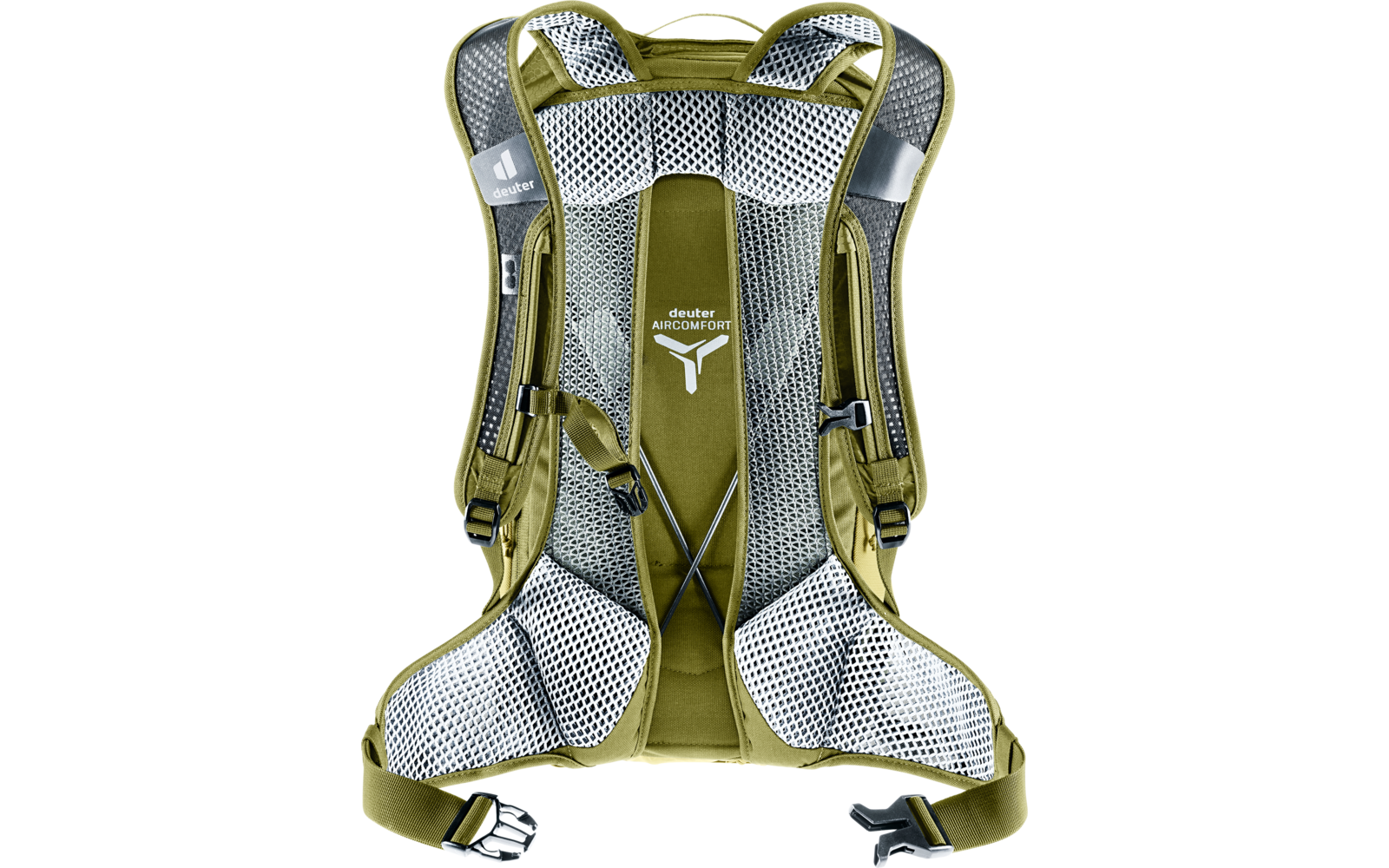 Deuter Race Air 14+3 Fahrradrucksack 14+3 Liter Citrus Graphite