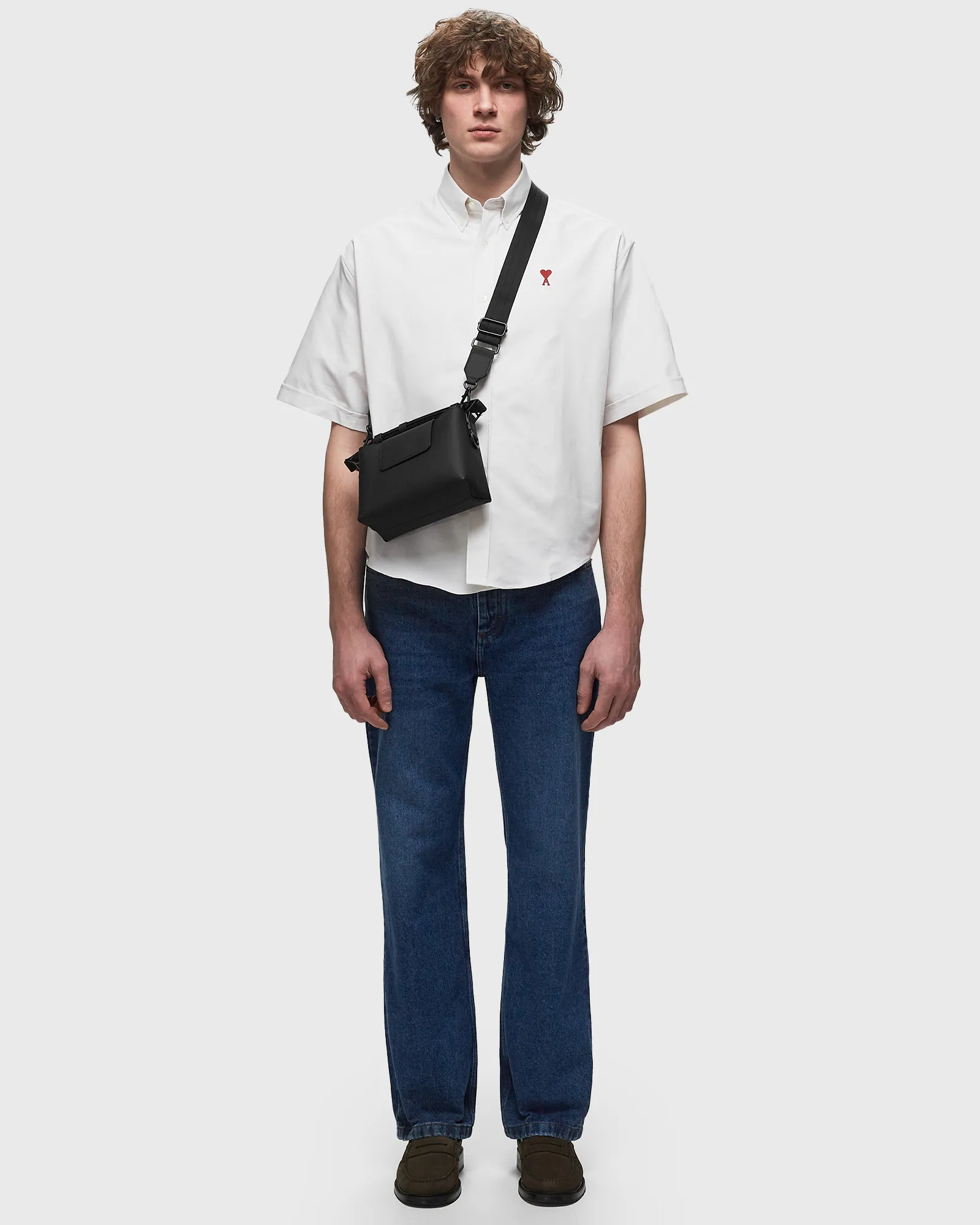 AMI Paris BOXY FIT SL SHIRT