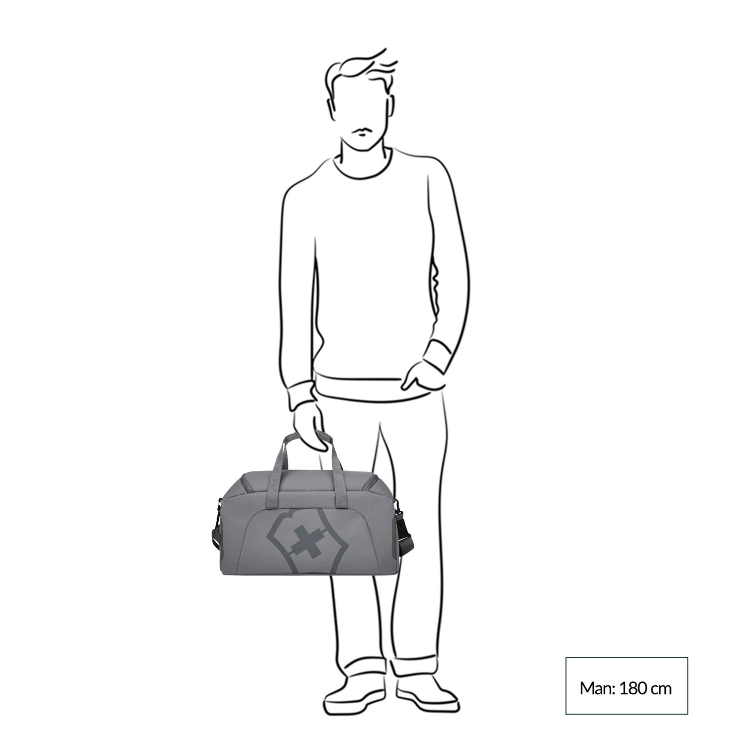 Victorinox Touring 2.0 Sports Duffel stone grey