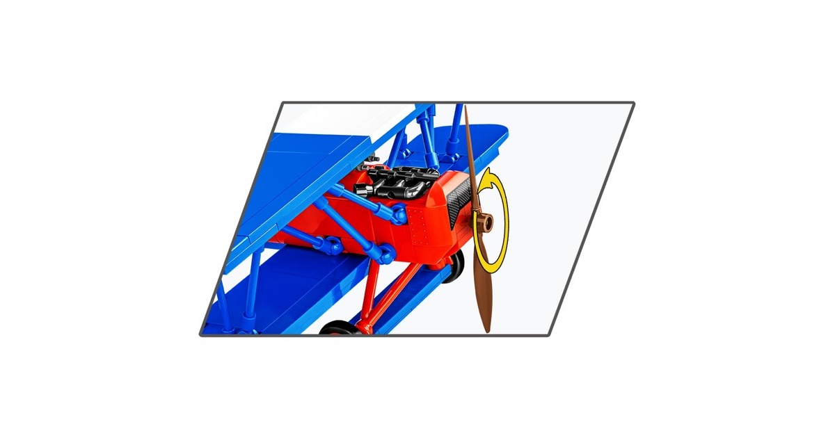 COBIHistorical Collection - Fokker D.VII Constructiespeelgoed  (Schaal 1:32)