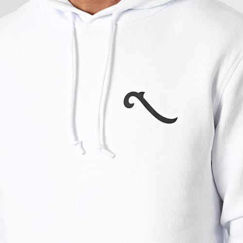 Sweat Capuche LPNJF 2 Blanc Noir