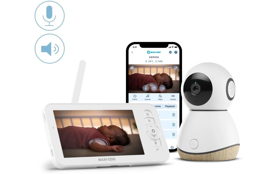 Babyphone See Pro Weiss<br>Babyphone mit Tipps zur Beruhigung des Babys