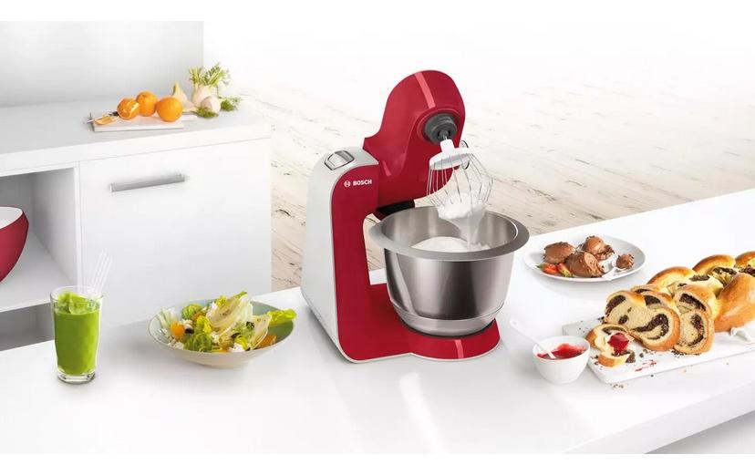 Küchenmaschine MUM58CR60 Rot/Silber<br>Küchengerät für Profiansprüche