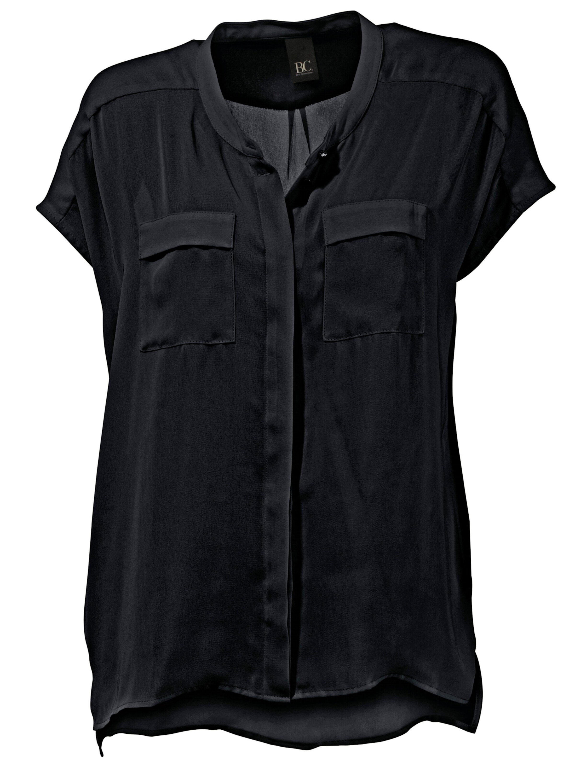 heine Oversized Bluse in schwarz