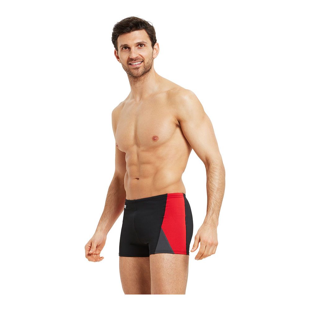 Zoggs PRISM HIP RACER - Jammer Homme black/red