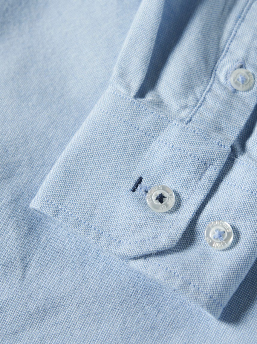 Camisa oxford em algodão