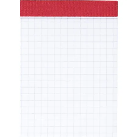 BRUNNEN Notizblock, rot, 60g/m², A7, 50 Blatt