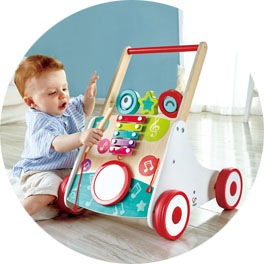 Hape Lauflernwagen »Musik« aus Holz