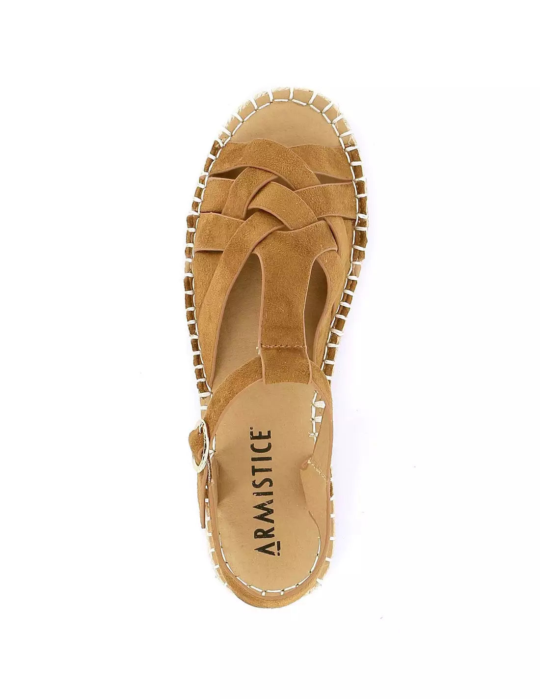 ARMISTICE BILBAO - Sandales & nu-pieds TABAC