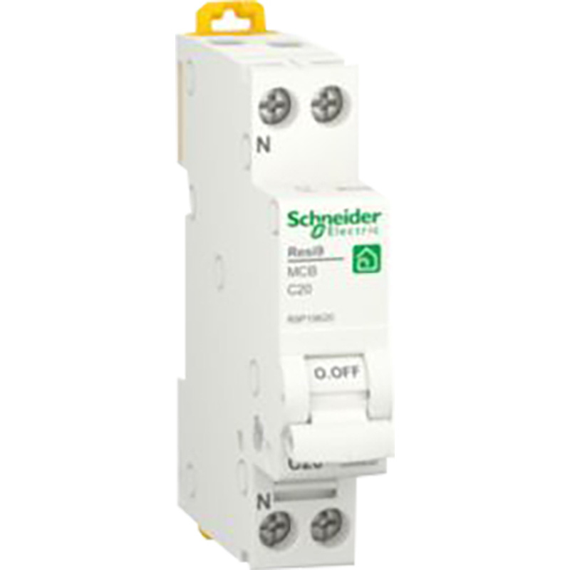 Schneider Electric installatieautomaat Resi9 1P+N C20