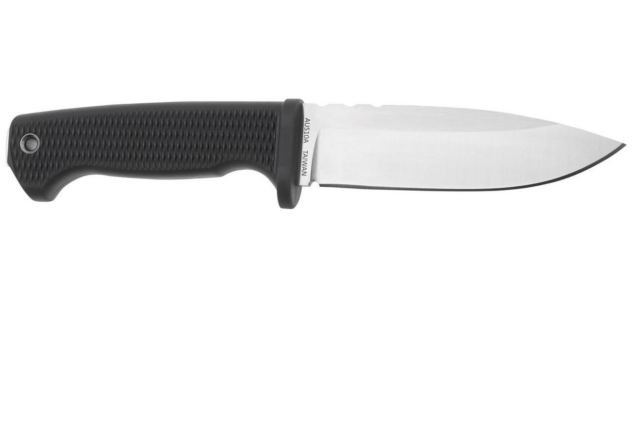 Demko Knives FreeReign AUS10A Drop Point FR-10A-GREY Grey Rubber, outdoormes
