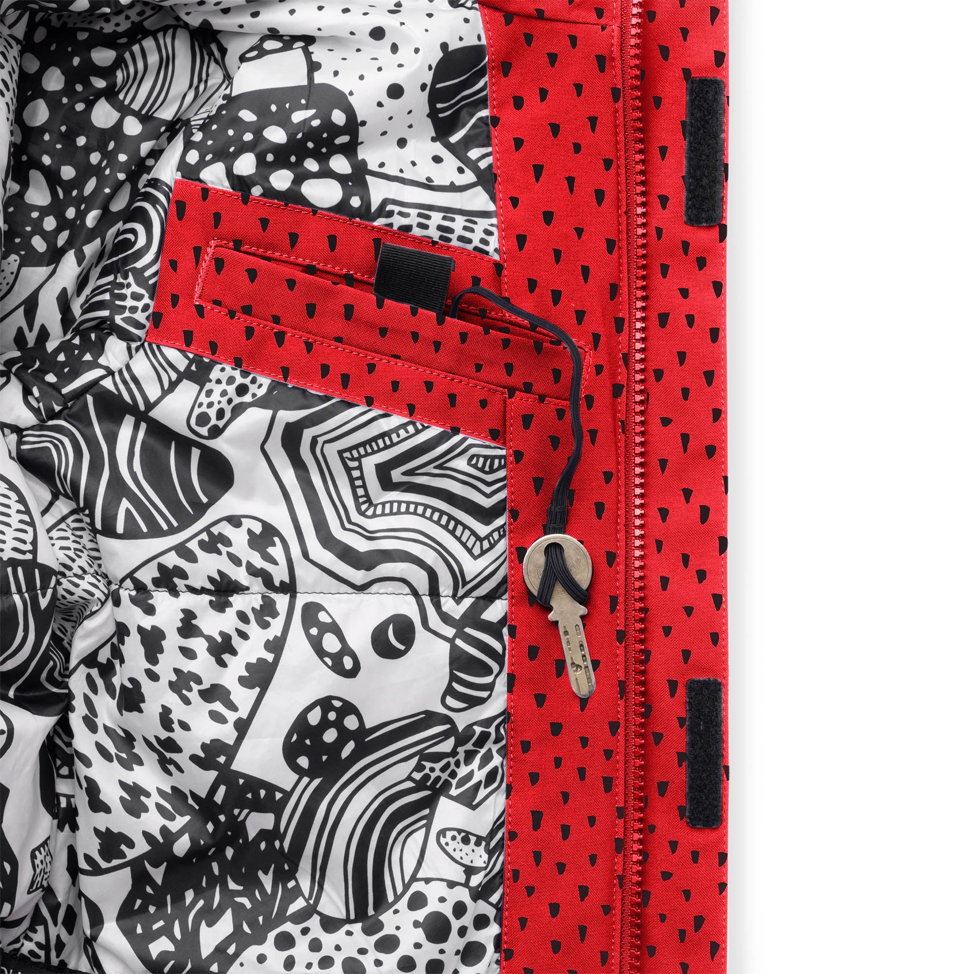 Skijacke Tove Tittles Real red