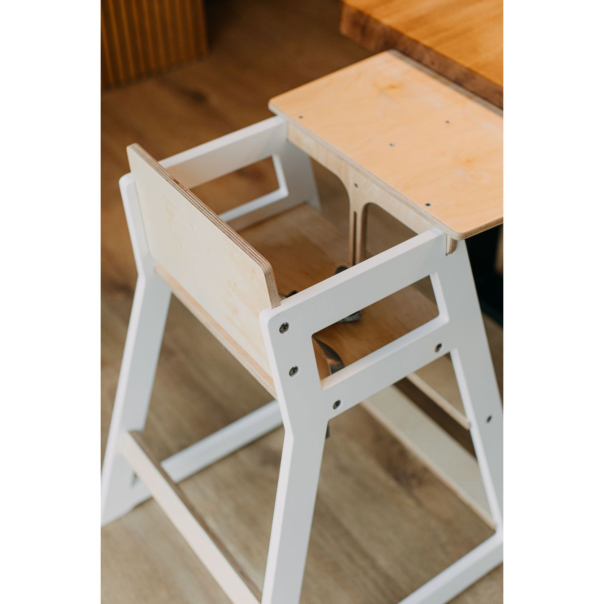 Duck WoodworksDuck Woodworks   Hochstuhl weiss