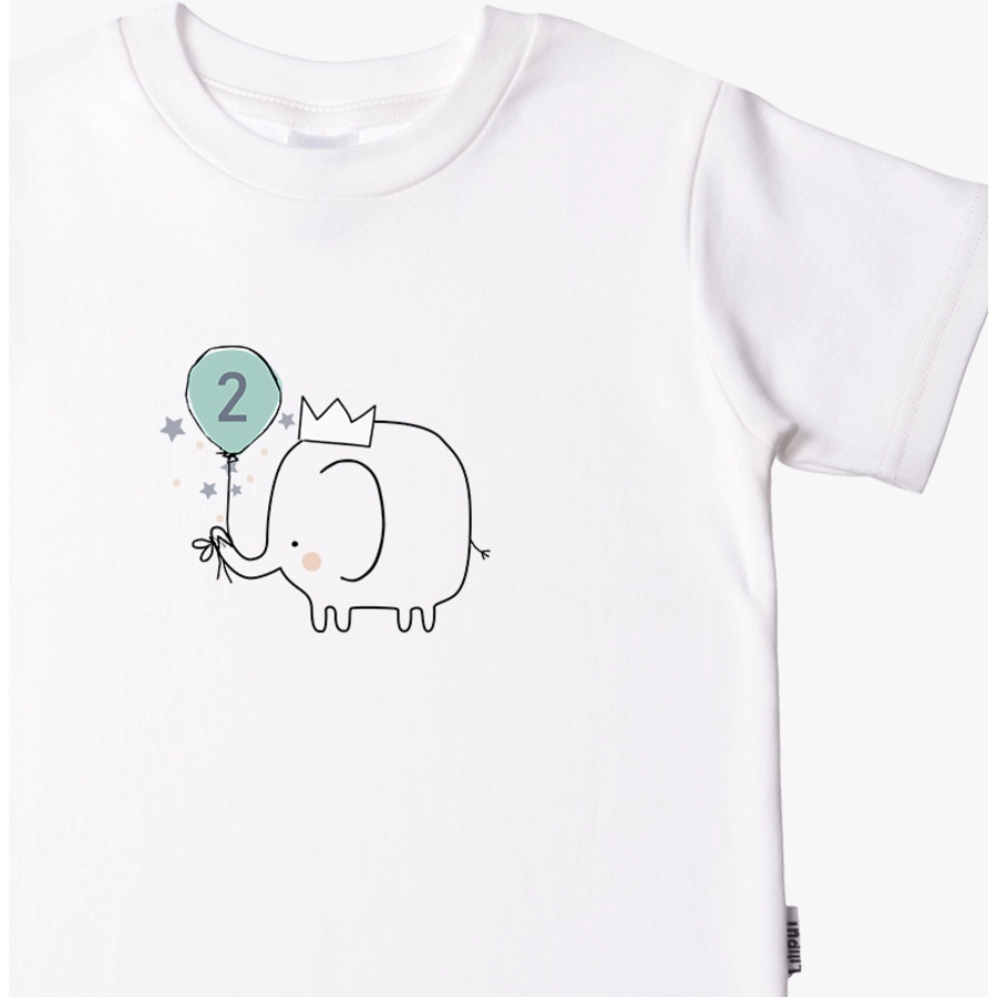 Liliput T-Shirt Elefant 2 weiß