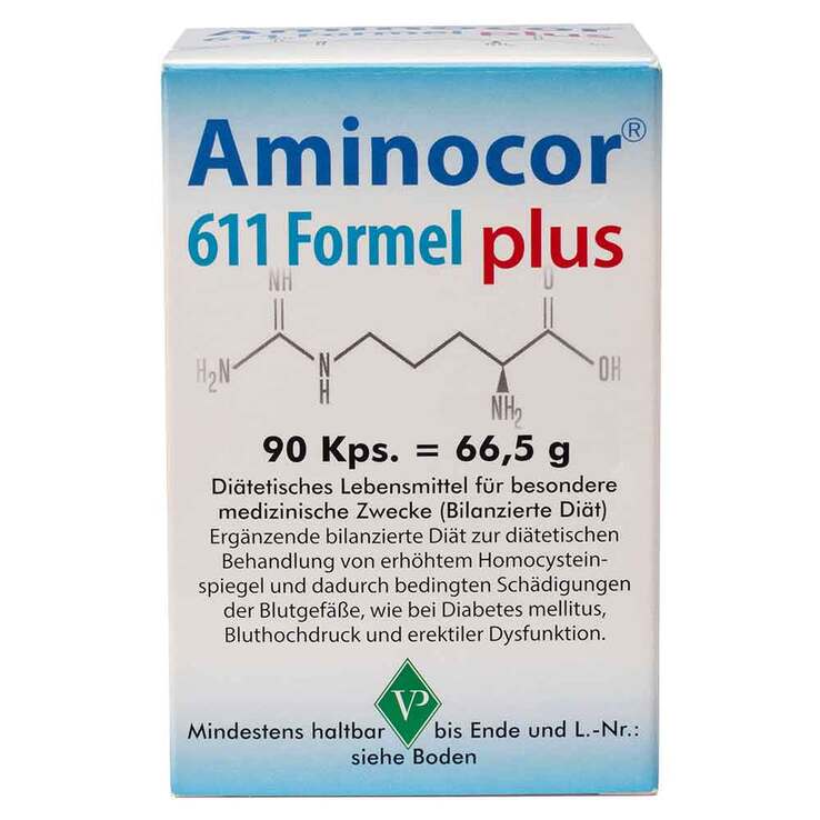 Aminocor 611 Formel plus Kapseln, 90 St