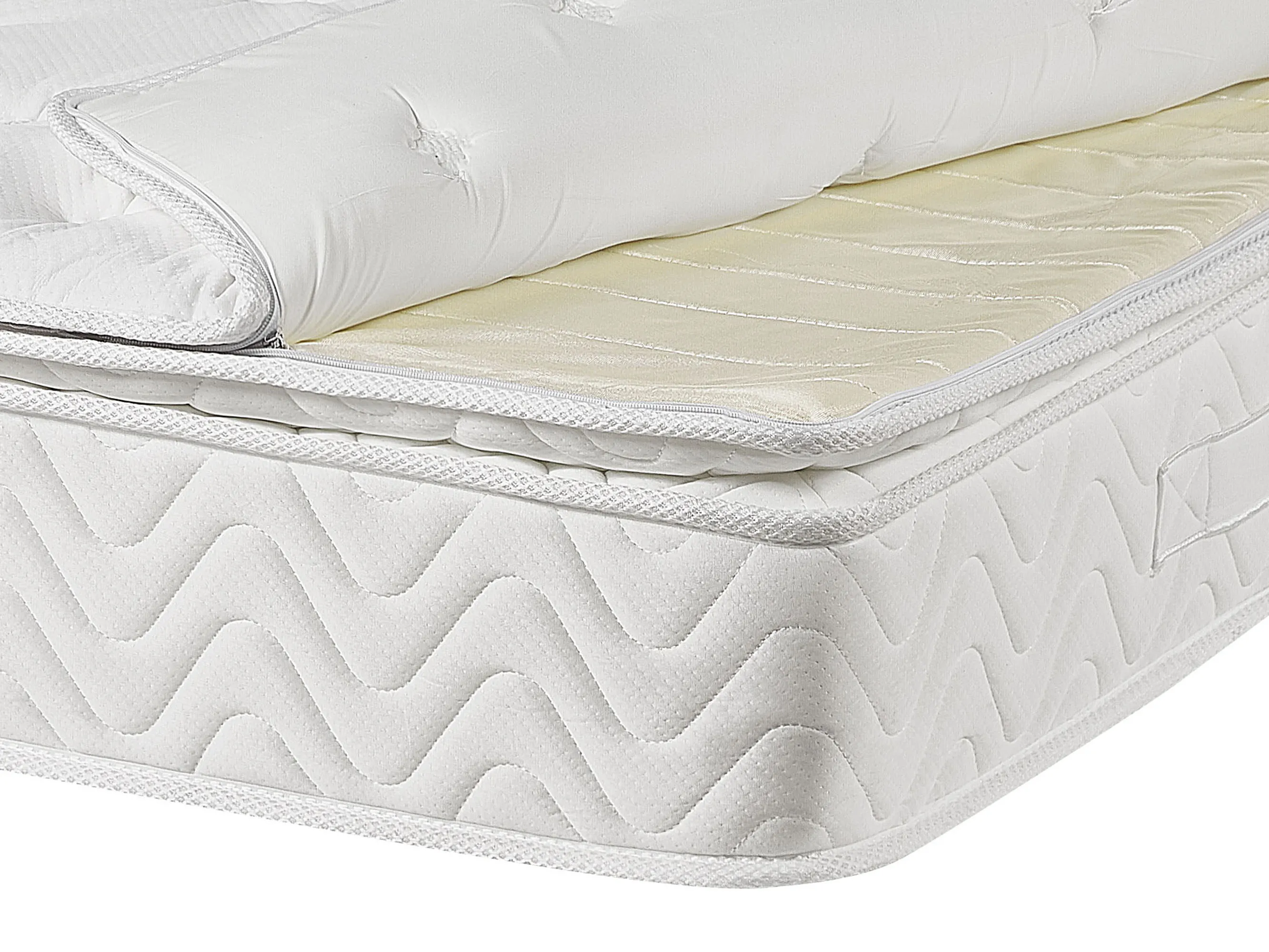 Traagschuim pocketveringmatras LUXUS H2/3 Medium 180 x 200 cm