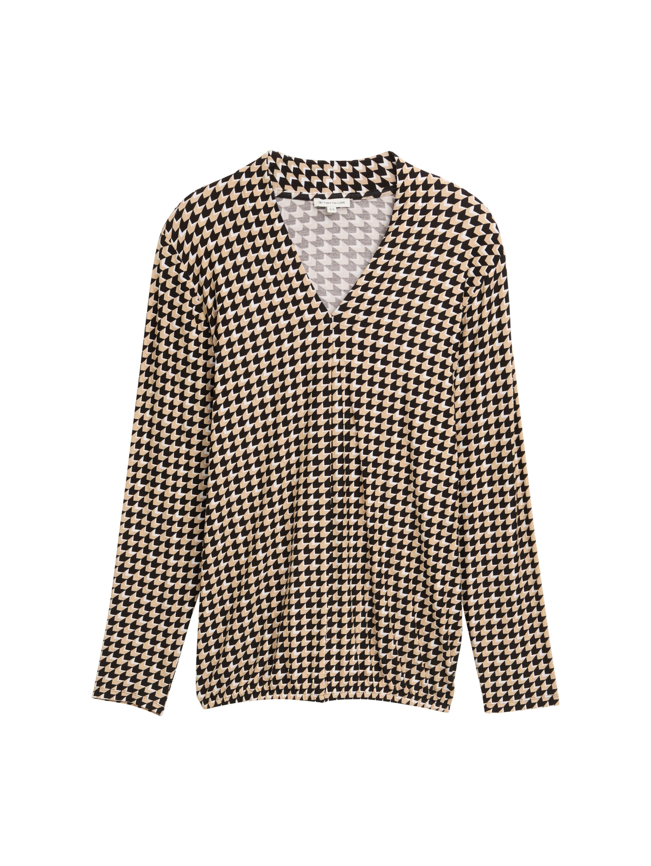 TOM TAILOR PLUS Langarmshirt , mit Muster