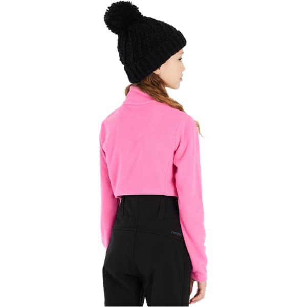 Sweat polaire PROTEST MUTEY JR 1/4 ZIP TOP FOXY PINK