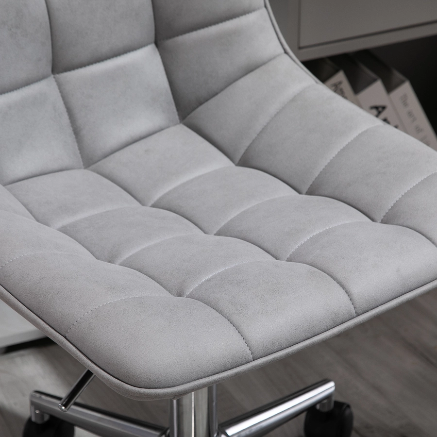 HOMCOM Bürostuhl ergonomisch grau