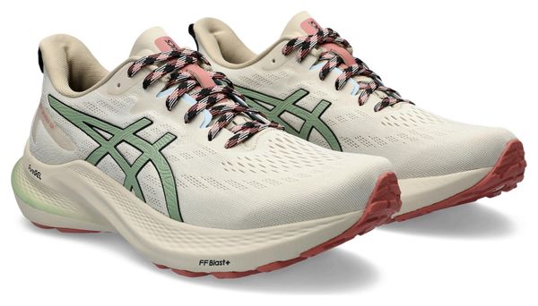 Chaussures de Running Femme Asics GT-2000 12 TR Beige