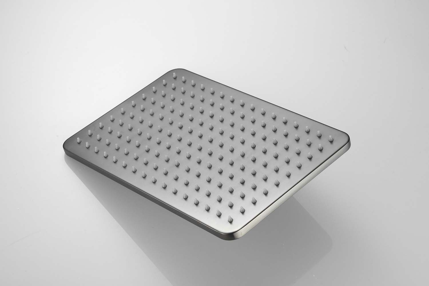 Saniclear Vision rechthoekige douchekop 30x20cm verouderd ijzer - gunmetal
