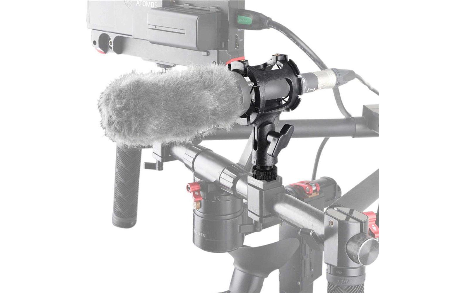 Adapter Universal Microphone ShockUniverselle Mikrofon-Halterung für Mikrofone mit einem Durchmesser von 15-40 mm