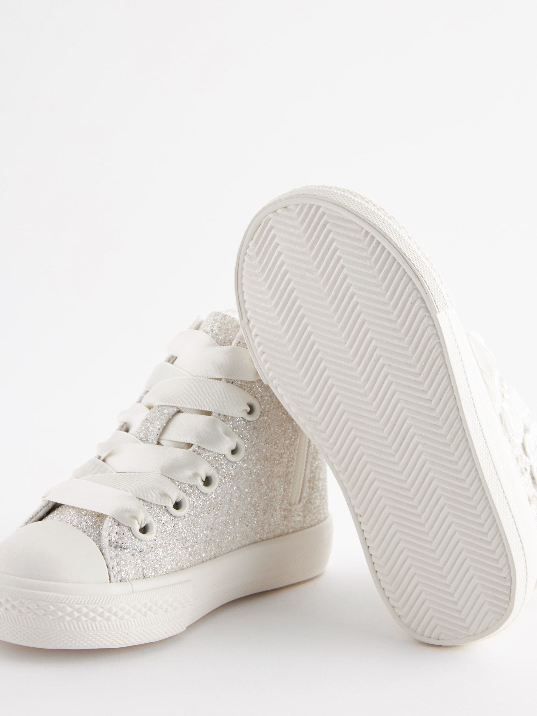 Butterfly Glitter - High Top Trainer