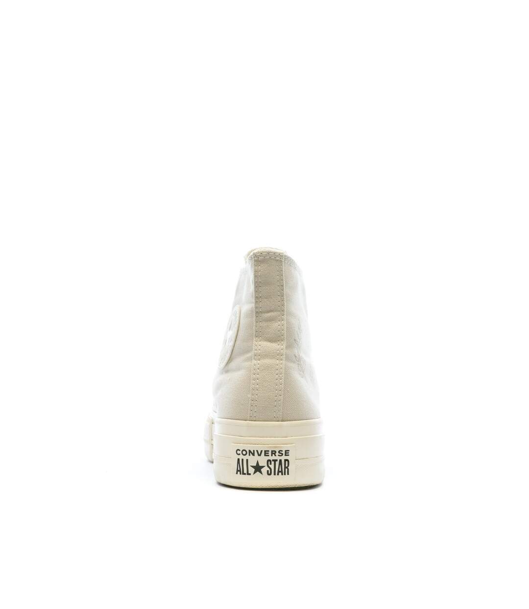 Baskets Beige Femme Converse Chuck Taylor Lift Hi Desert