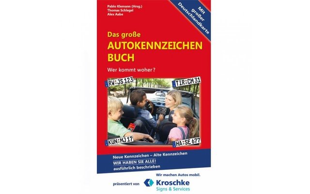 Buch Autokennzeichen