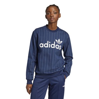 Sweatshirt femme graphique à fines rayures ADIDAS