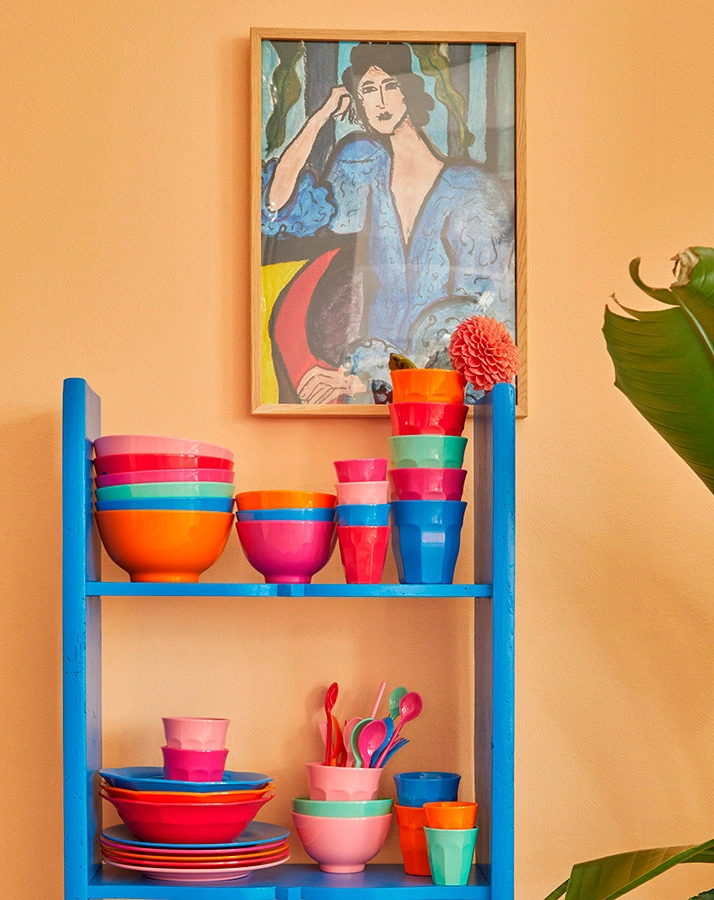Melamin-Becher FAVORITE COLORS small 6er-Set