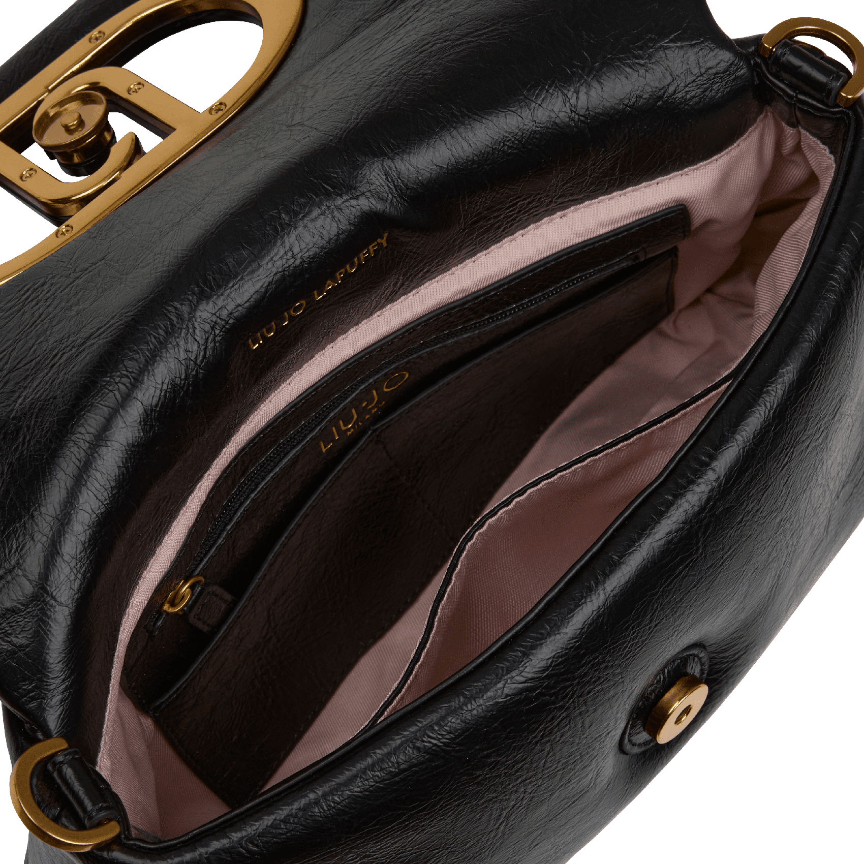 Sac effet cuir | Noir