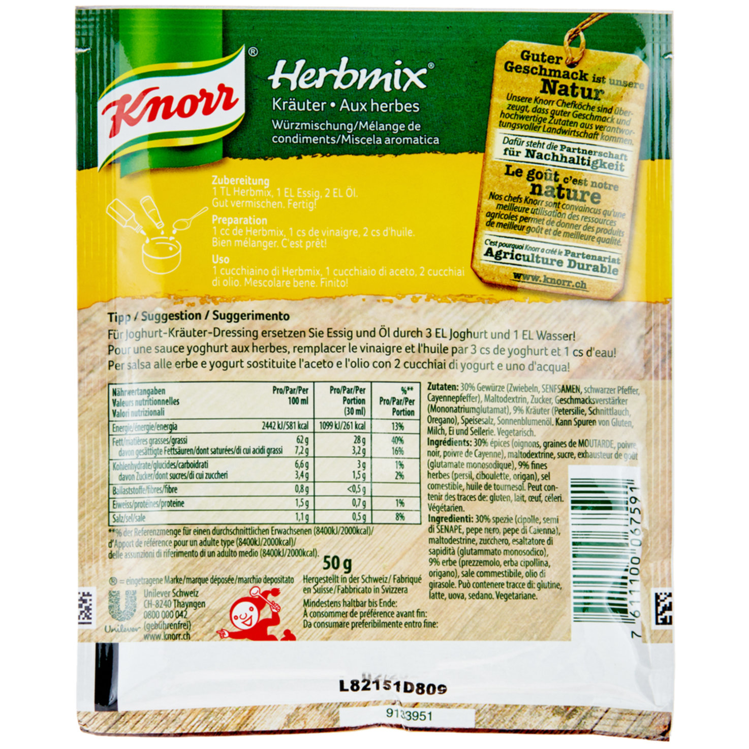 Knorr Herbmix Kräuter