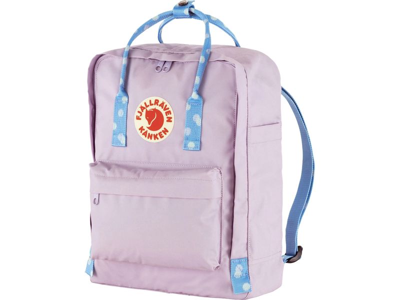Fjällräven Freizeitrucksack Kanken 16 l, Blau/Pink Leichter Alltagsrucksack