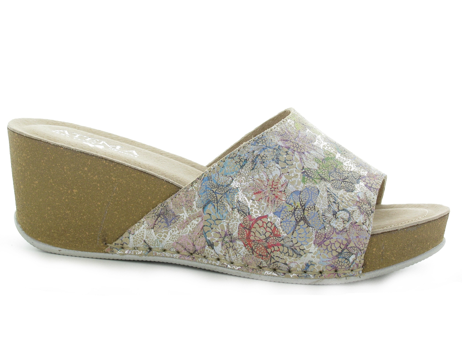 E brand-7770 Cuir Multi Beige