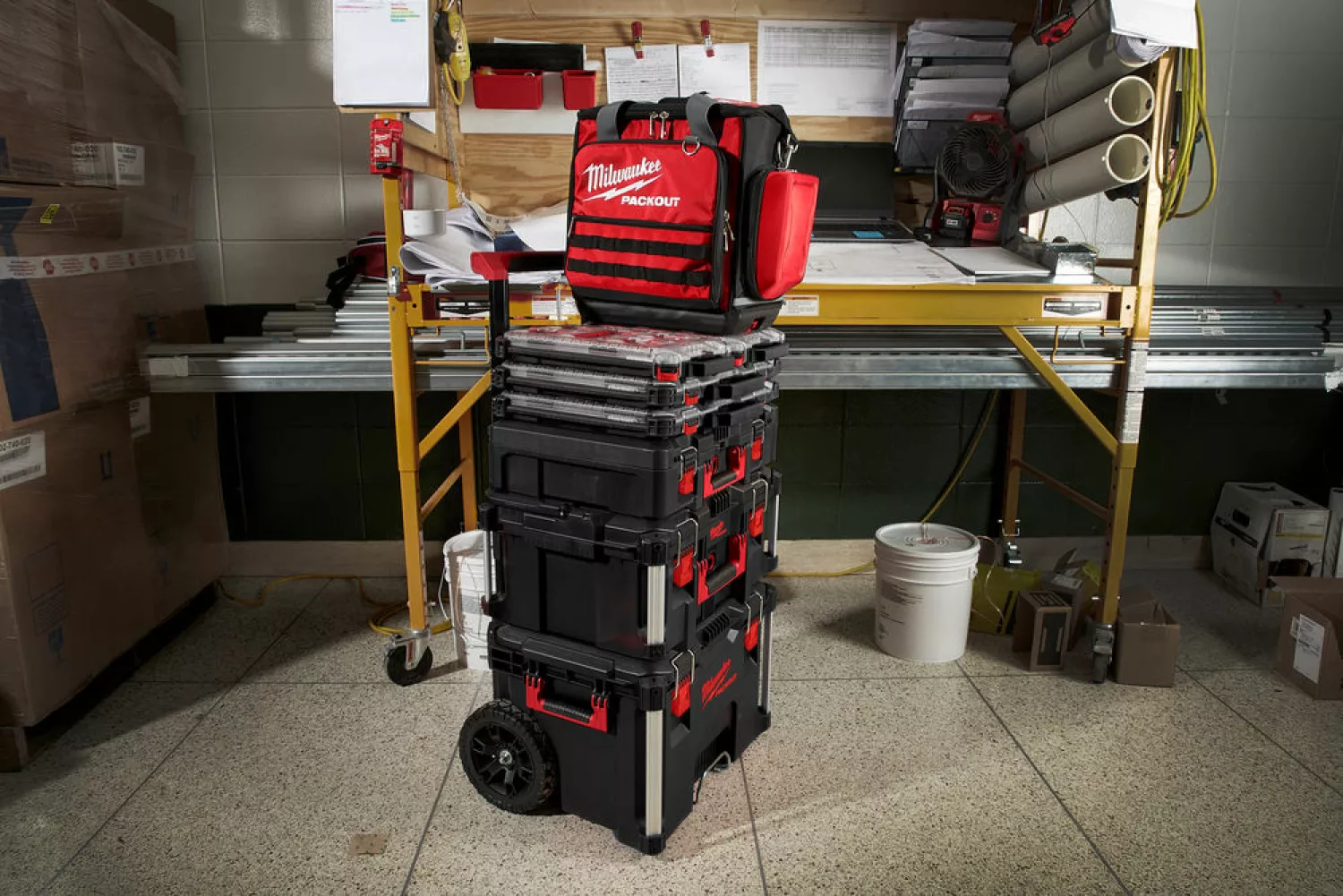 Milwaukee 4932471130 Packout Tech Tas - 430 x 290 x 420mm